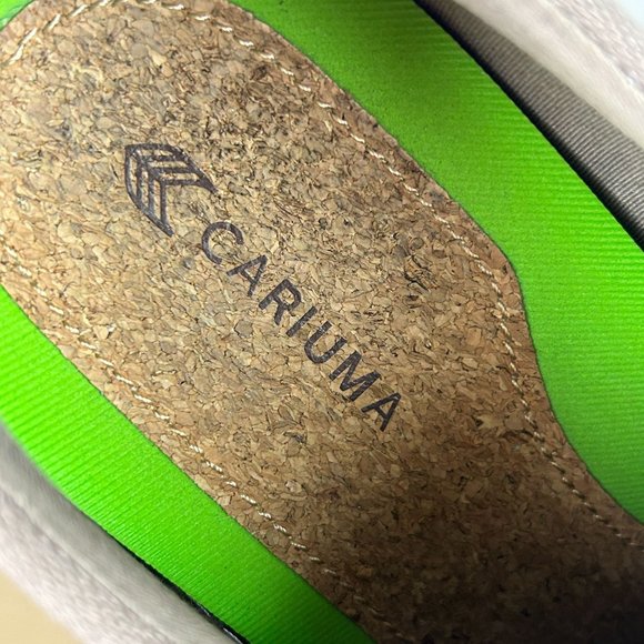 Cariuma OCA Canvas Sneakers Womens 8.5 Mens 7 Gray Lace Up Low Top Casual - Picture 8 of 10